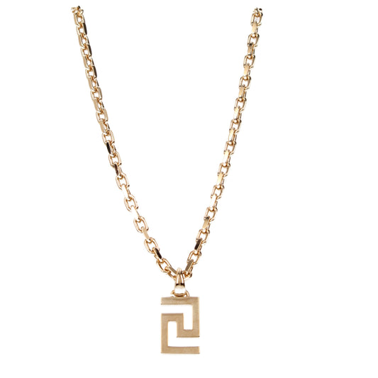 Versace Gold Metal Necklace