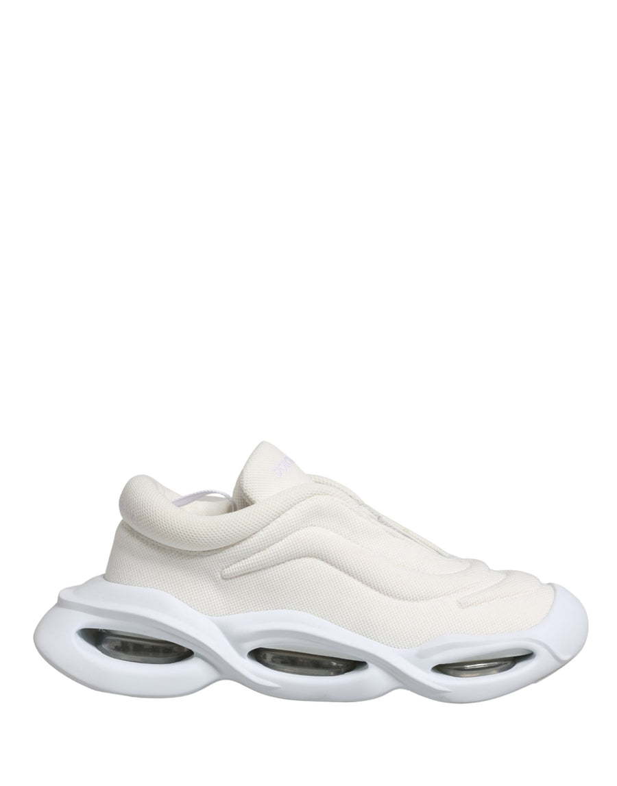 Dolce & Gabbana White Slip On Wave Low Top Sneakers Shoes