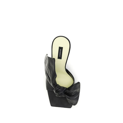 Givenchy Black Lamb Ovis Aries Aries Mules