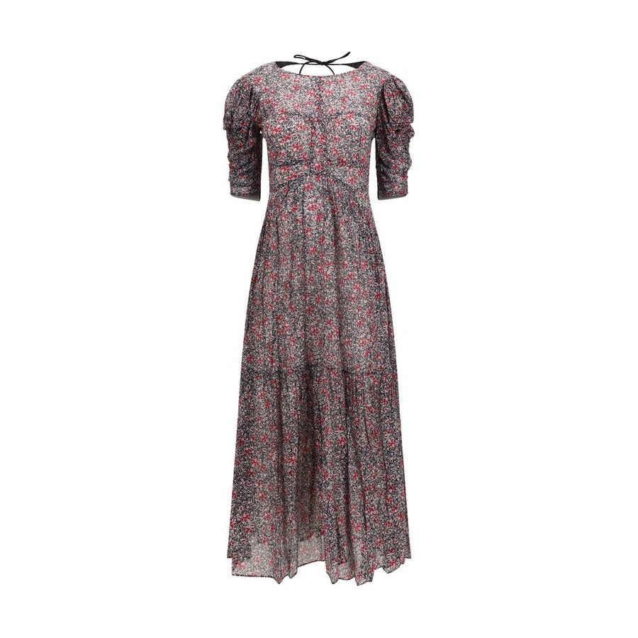 Marant Etoile Purple Cotton Casual Dress