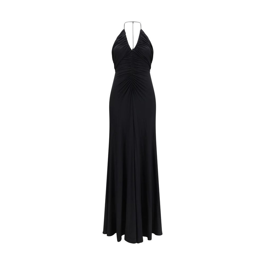 Self-Portrait Black Viscose Cocktail Dress