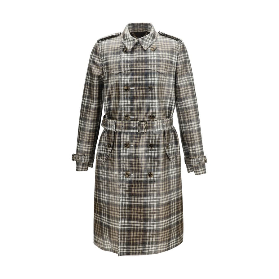 Burberry Brown Polyester Trench Coat