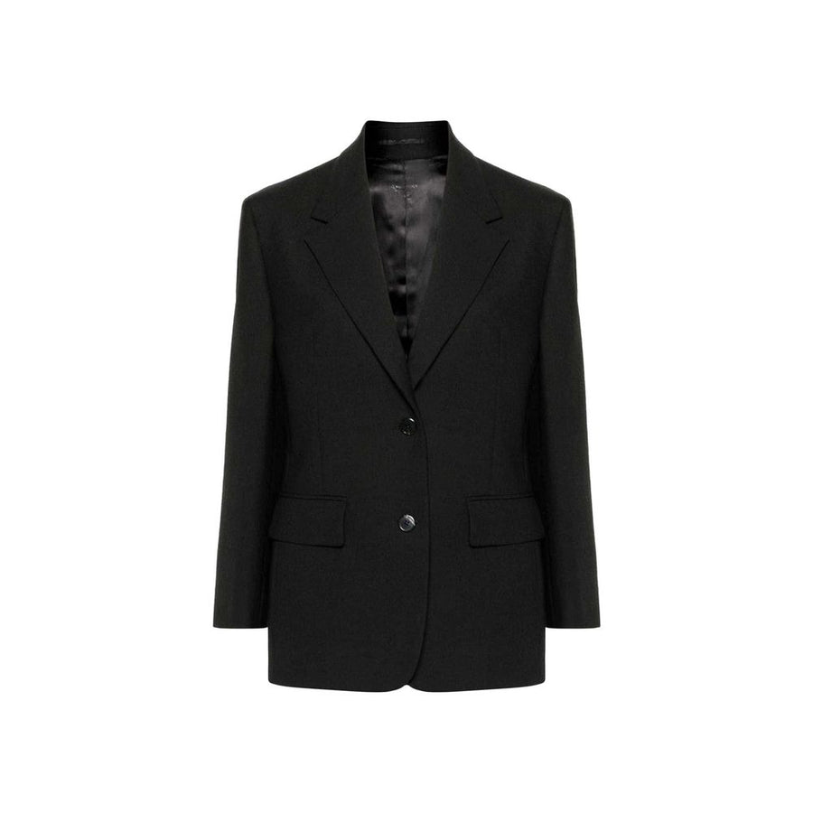 Prada Black Virgin Wool Blazer