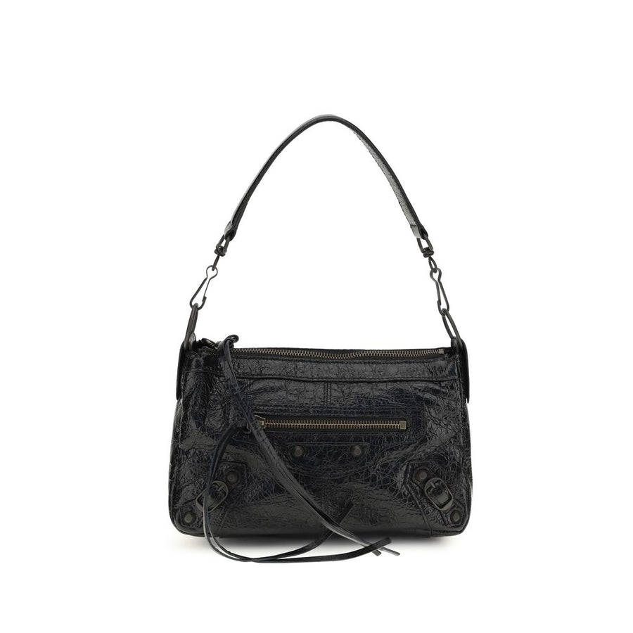 Balenciaga Black Lamb Ovis Aries Aries Handbag