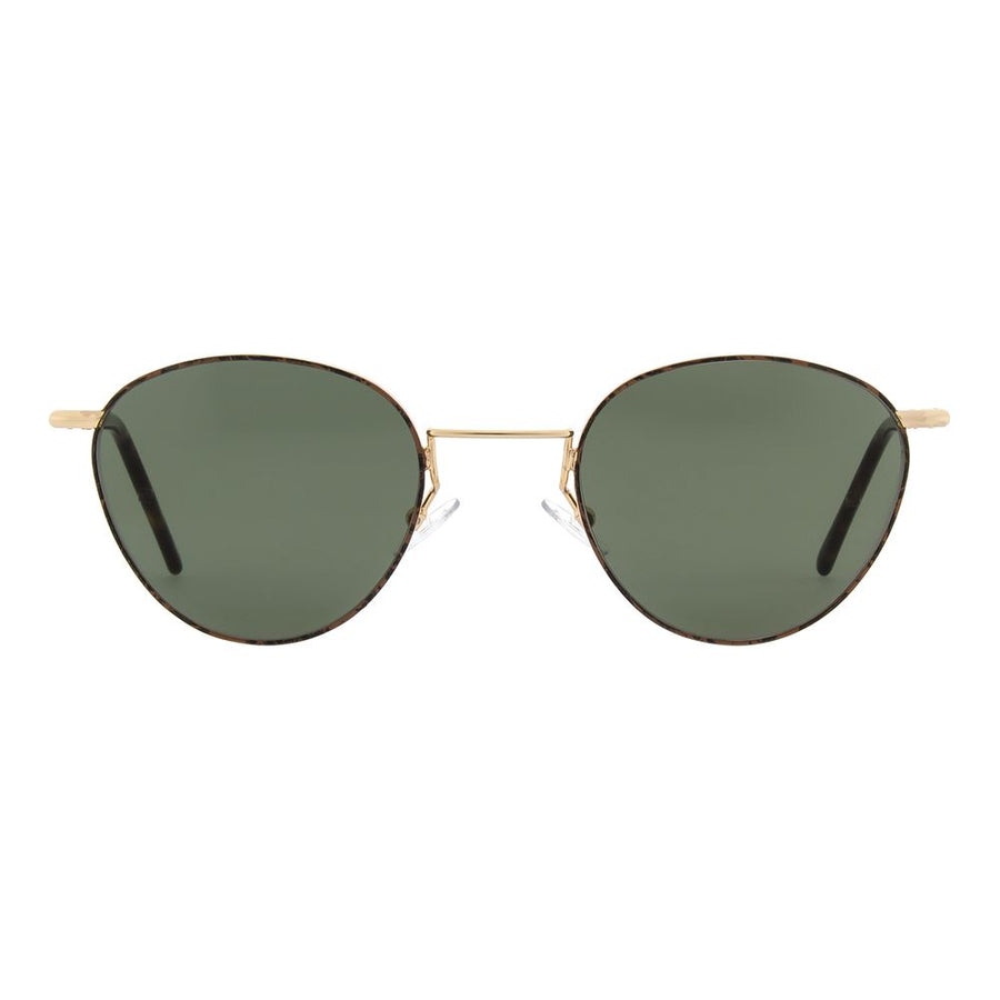 Andy Wolf Gold Metal Sunglasses