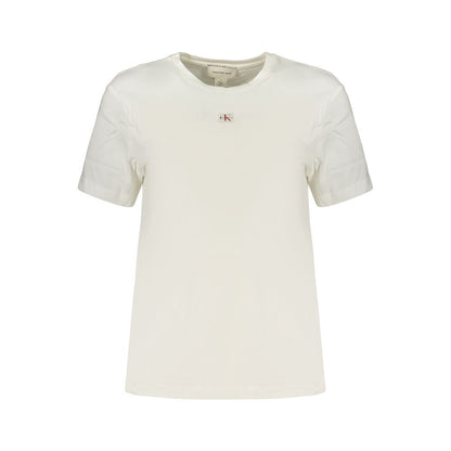 Calvin Klein Bianco Cotton Womens T-Shirt