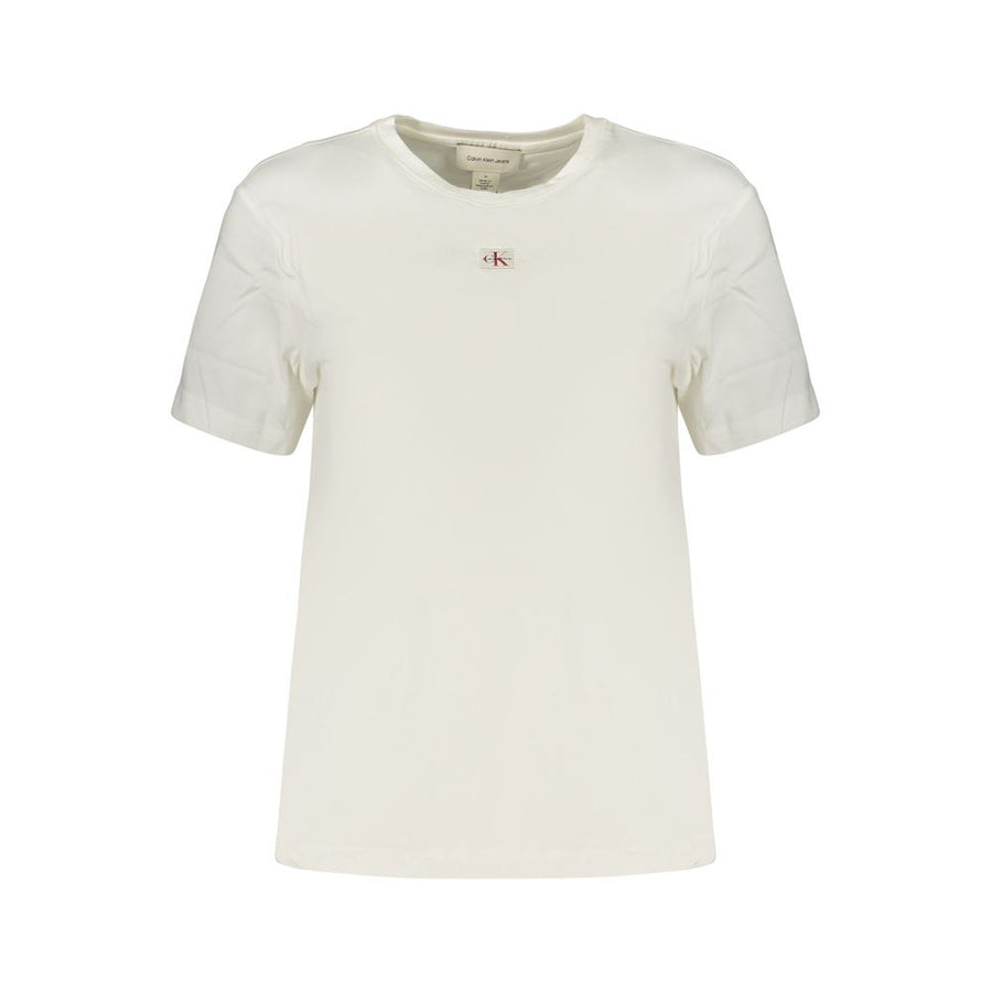 Calvin Klein Bianco Cotton Womens T-Shirt