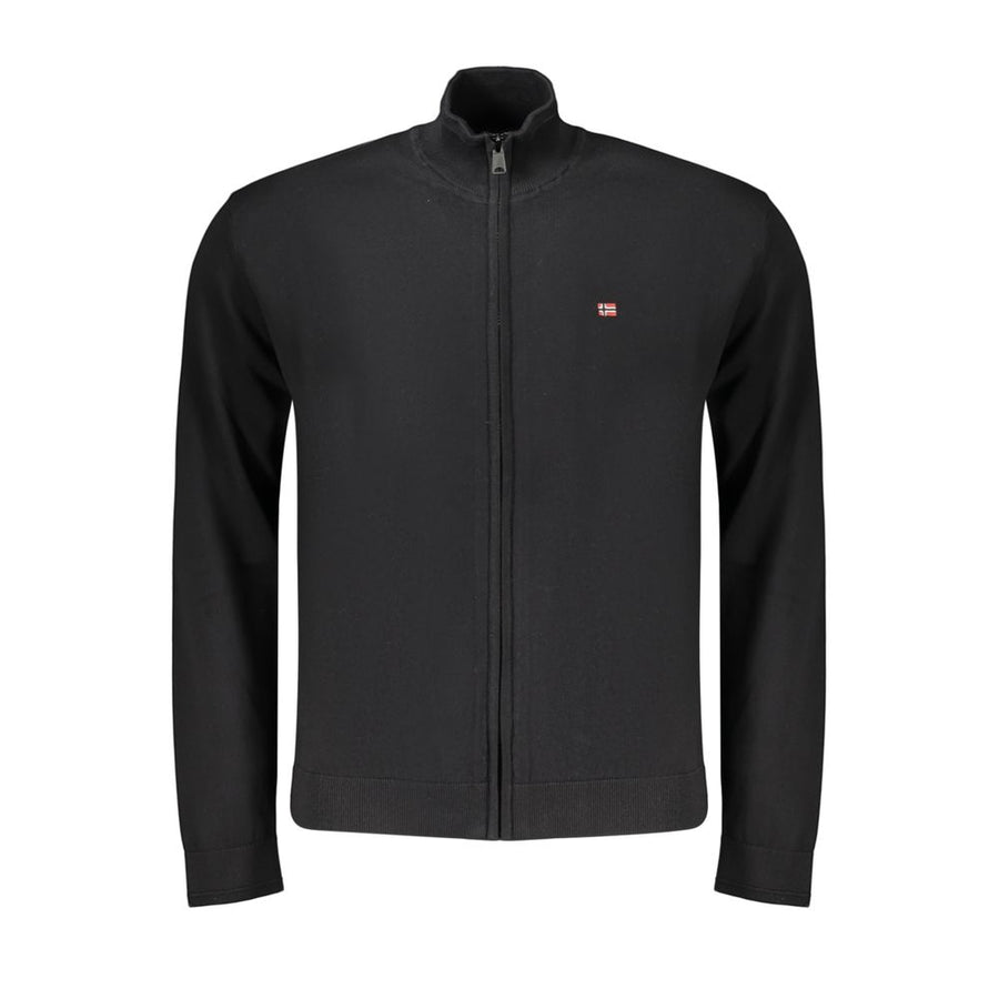 Napapijri Black Cotton Men's Sweater