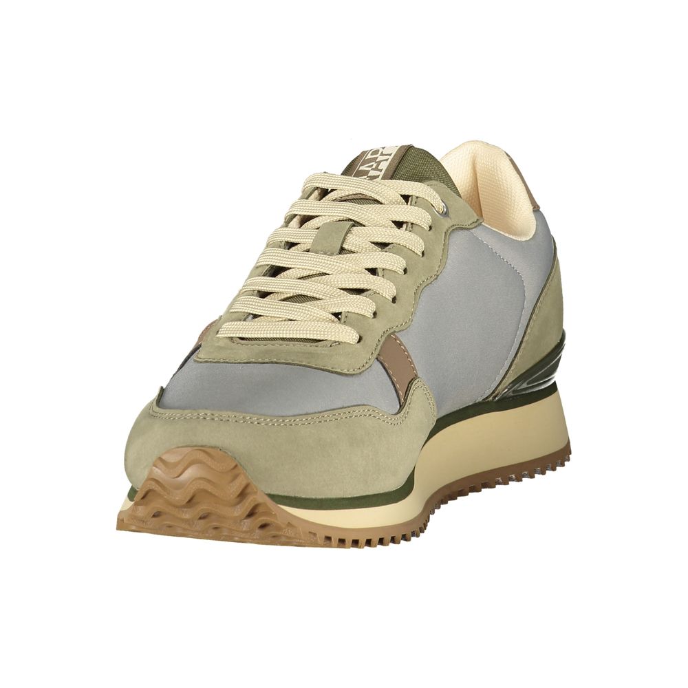 Napapijri Azzurro Polyurethane Man Sneaker