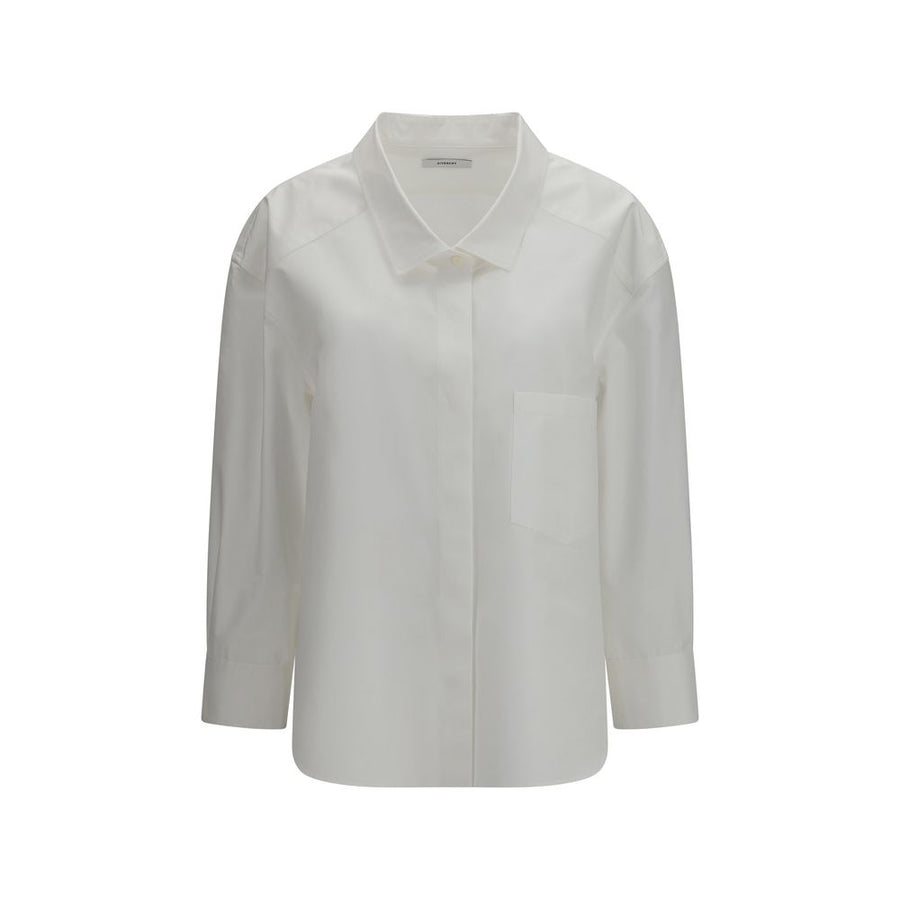 Givenchy White Cotton Dress Shirt