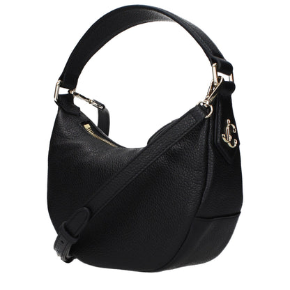 Jimmy Choo Black Leather Handbag