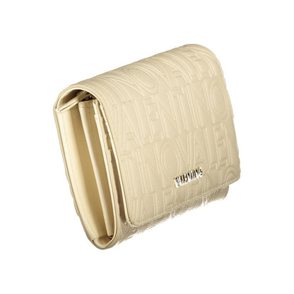 Mario Valentino Beige Polyurethane Women's Wallet