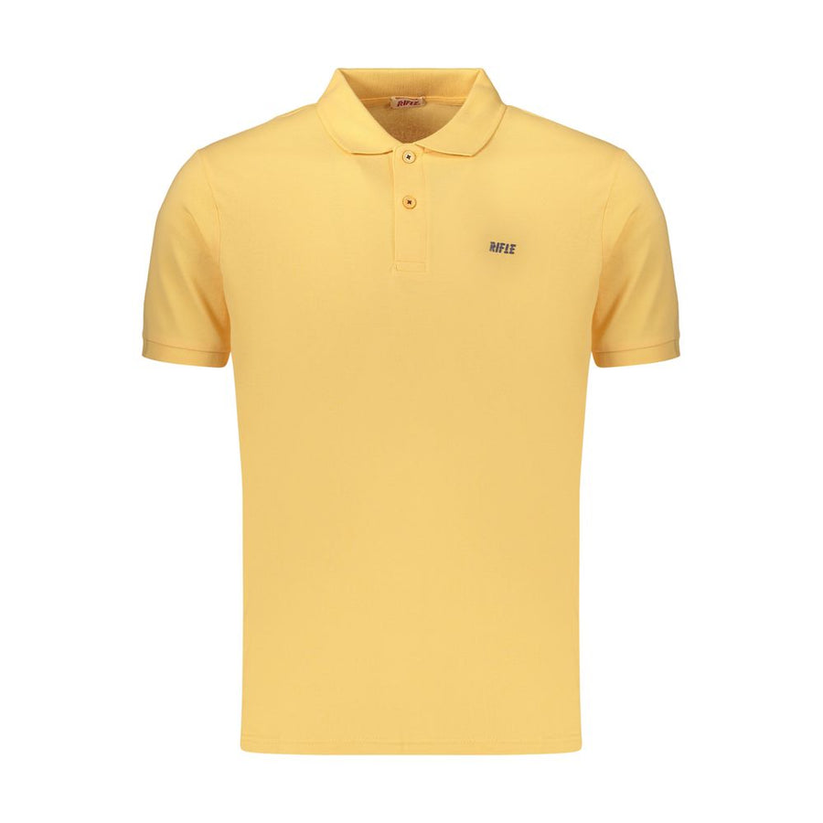 Rifle Orange Cotton Men's Polo