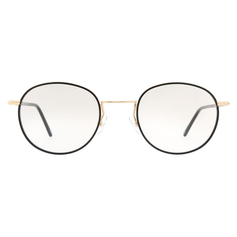 Andy Wolf Black Metal Glasses (Frames)