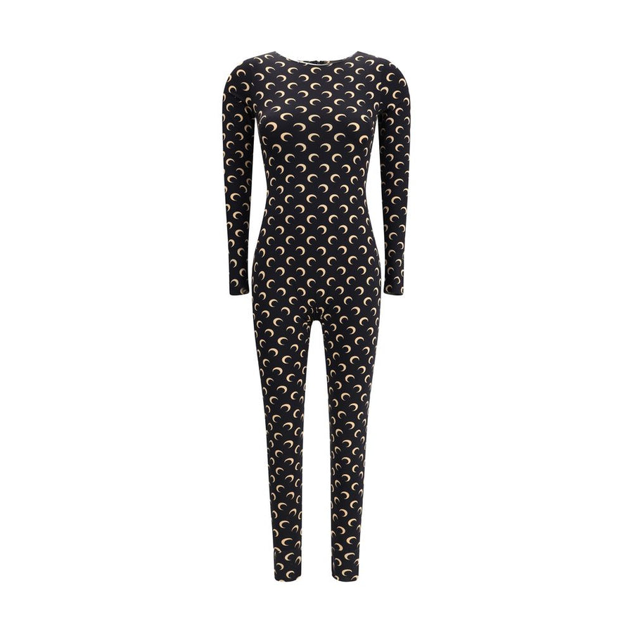 Marine Serre Brown Polyamide Jumpsuit