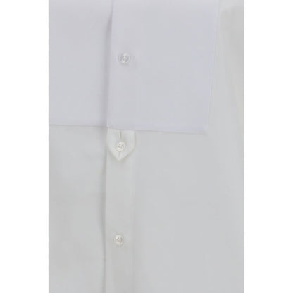 Saint Laurent White Cotton Dress Shirt