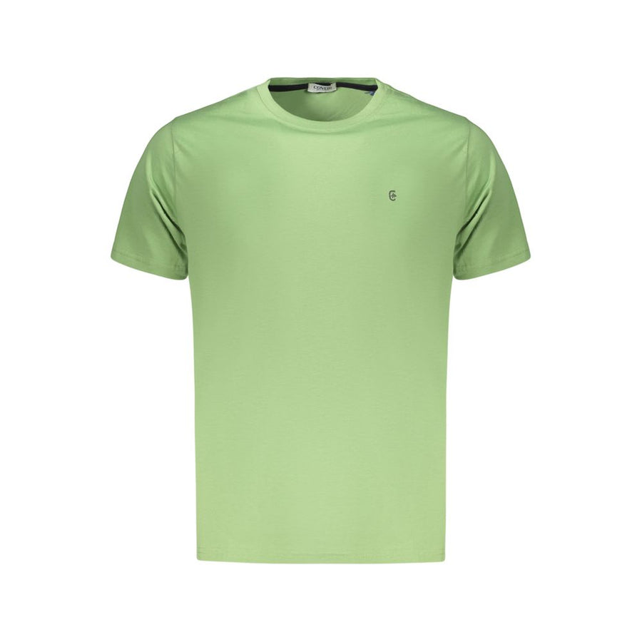 Coveri Moving Verde Cotton Men's T-Shirt