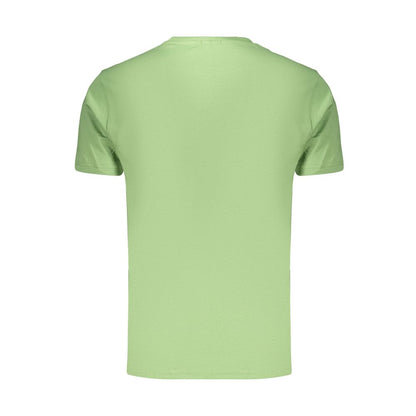 Coveri Moving Verde Cotton Men's T-Shirt