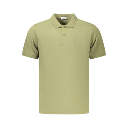 Coveri Moving Green Cotton Men's Polo