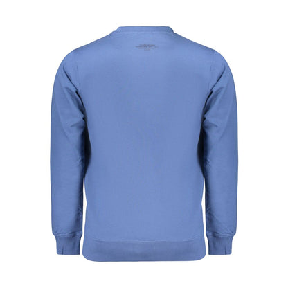 Coveri Moving Blue Cotton Men's Sweatshirt