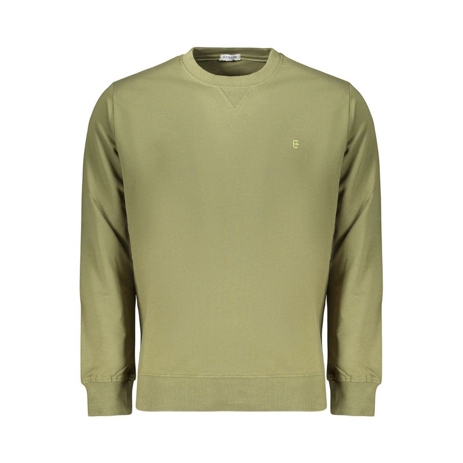 Coveri Moving Verde Cotton Men's Sweatshirt