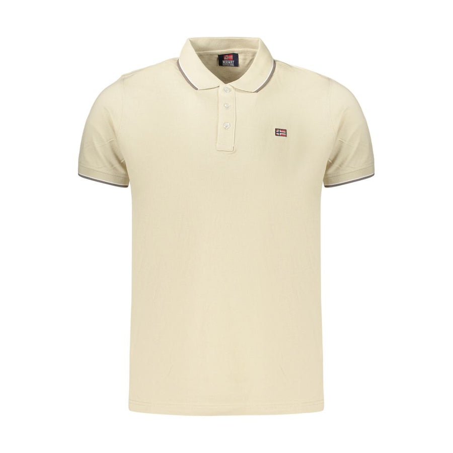 Norway 1963 Beige Cotton Men's Polo