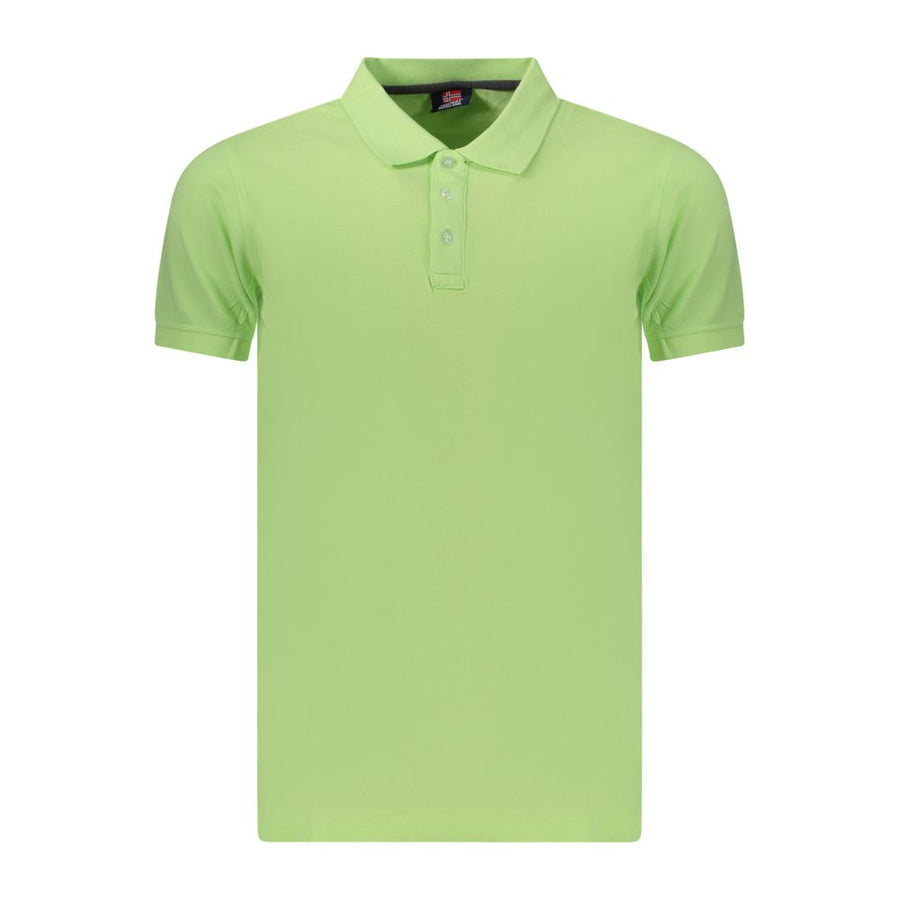 Norway 1963 Verde Cotton Men's Polo