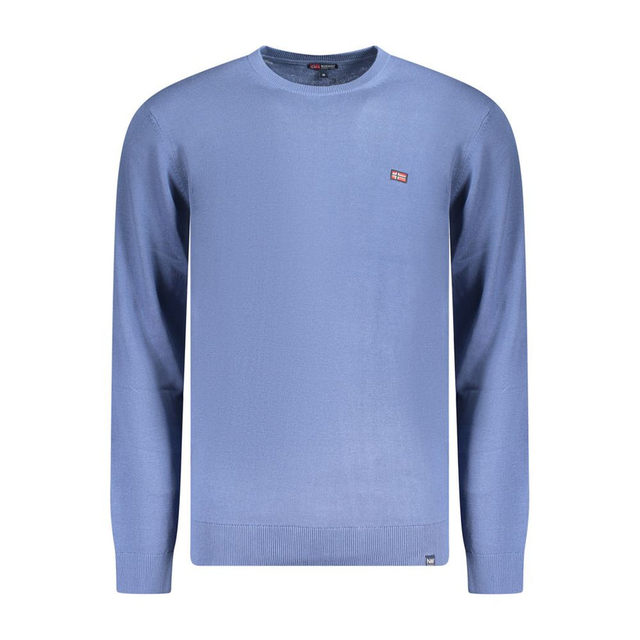 Norway 1963 Blue Cotton Men's Shirt