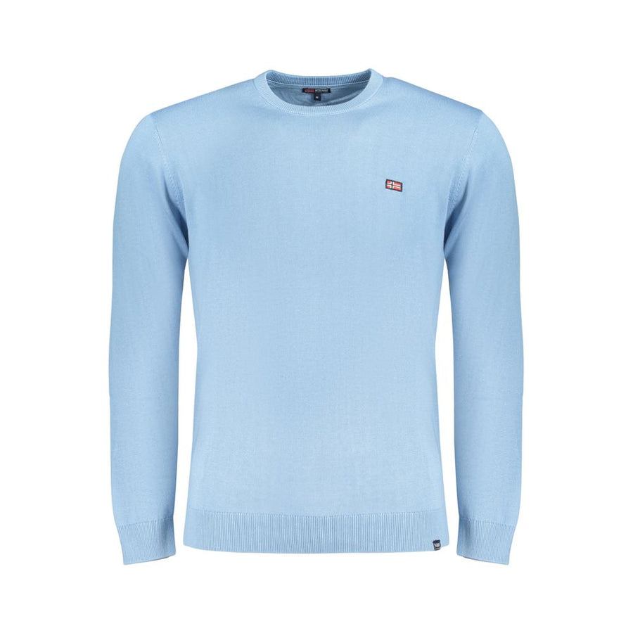 Norway 1963 Blue Cotton Men's Sweater