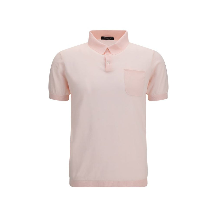 Aragona Cashmere Multicolor Cotton Polo Shirt