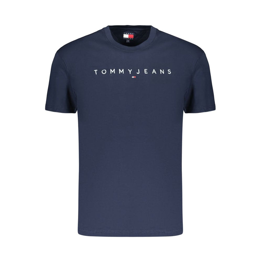 Tommy Hilfiger Blue Cotton Men's T-Shirt