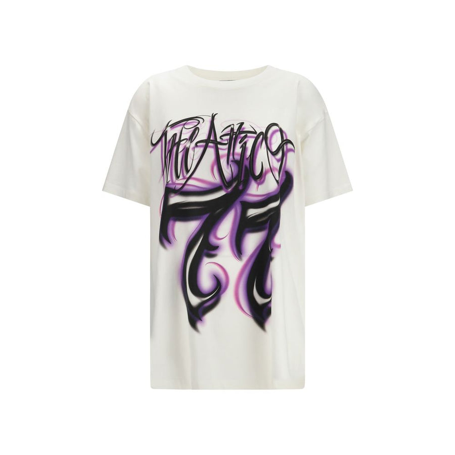 The Attico White Cotton T-Shirt