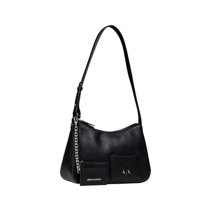 Armani Exchange Black Polyester Handbag