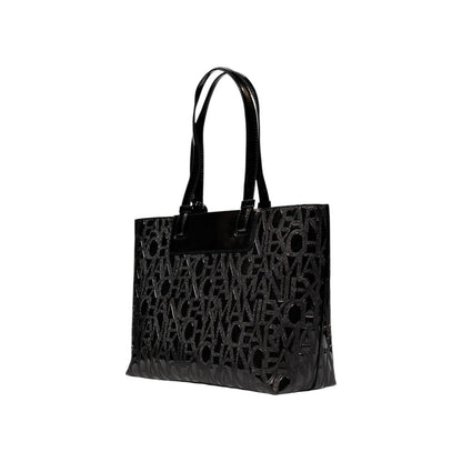 Armani Exchange Black Polyester Handbag