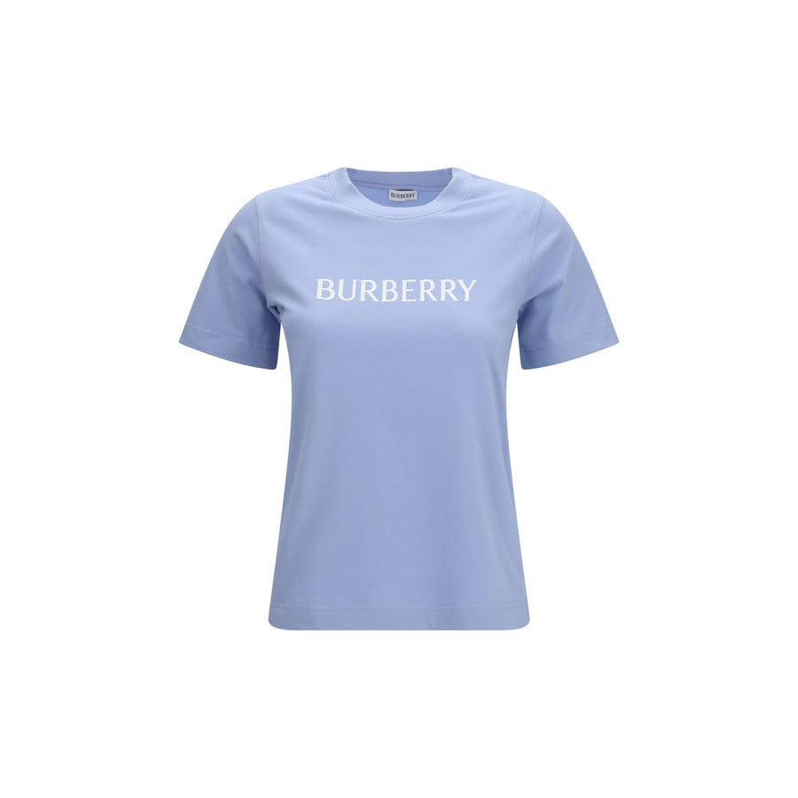 Burberry Blue Cotton T-Shirt