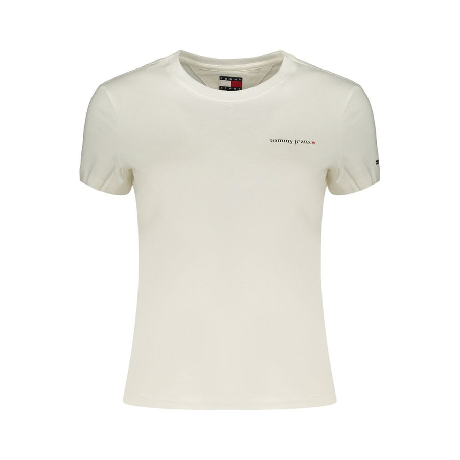 Tommy Hilfiger White Cotton Women's T-Shirt