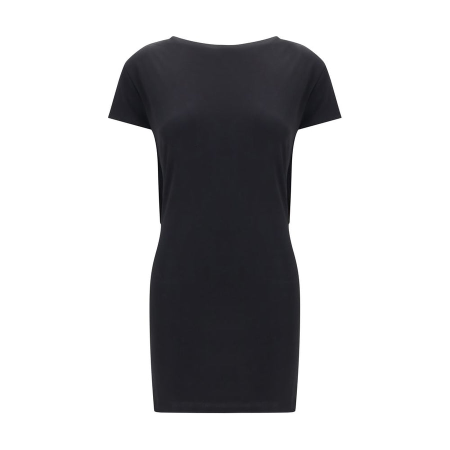Jacquemus Black Viscose Cocktail Dress