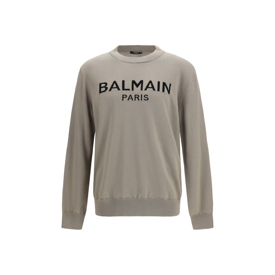 Balmain Bicolor Wool Oves Aries Sweatshirt