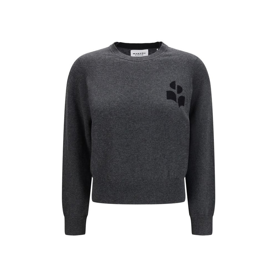 Marant Etoile Gray Wool Oves Aries Sweatshirt