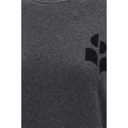 Marant Etoile Gray Wool Oves Aries Sweatshirt