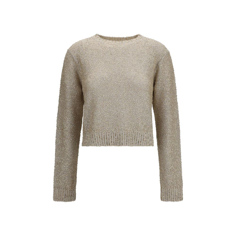 Brunello Cucinelli Beige Linen Sweatshirt