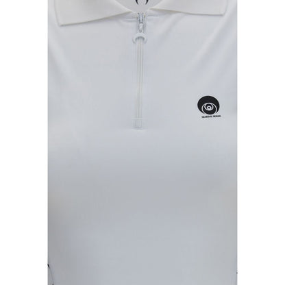 Marine Serre White Polyamide Casual Dress