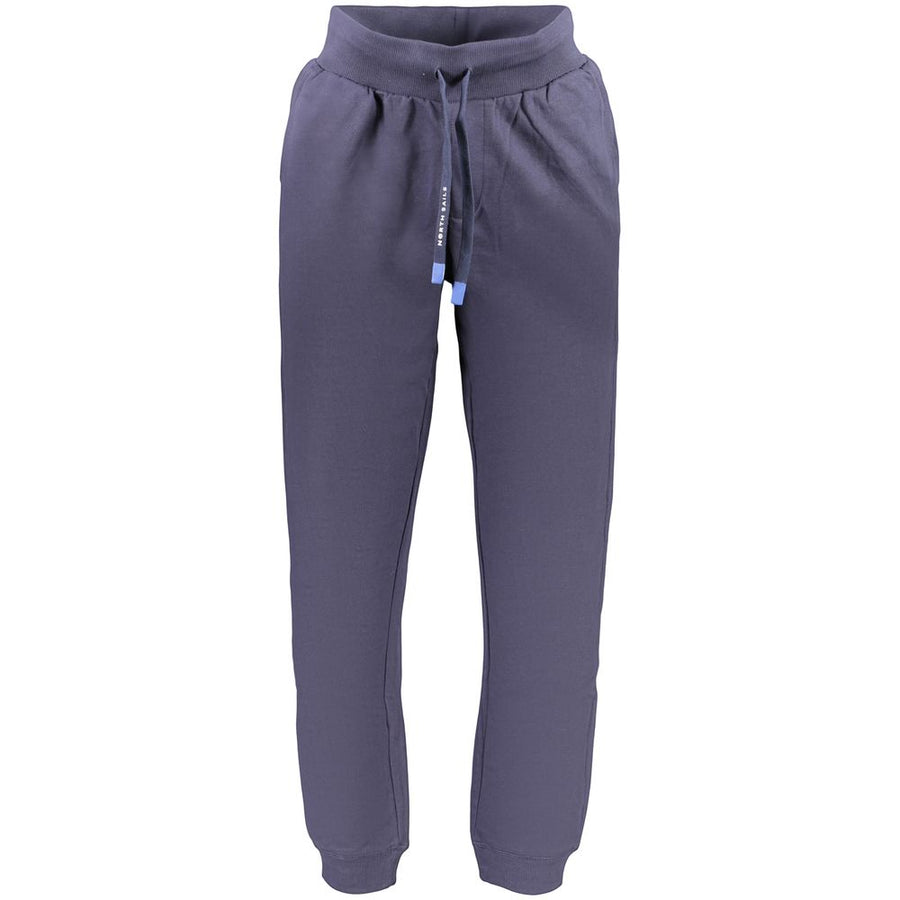 North Sails Blue Cotton Men Trouser