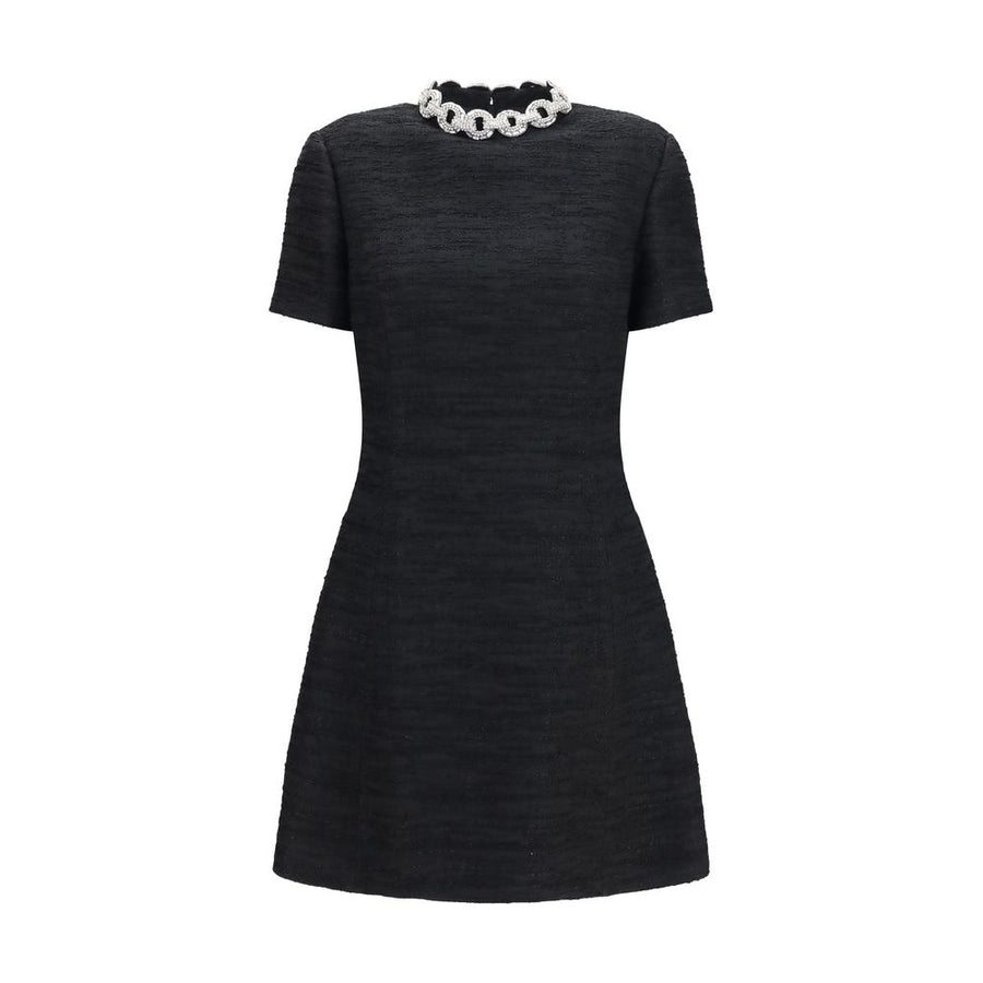Valentino Black Cotton Casual Dress