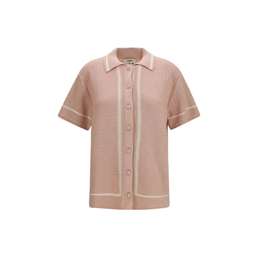 Fendi Multicolor Cotton Shortsleeve Shirt