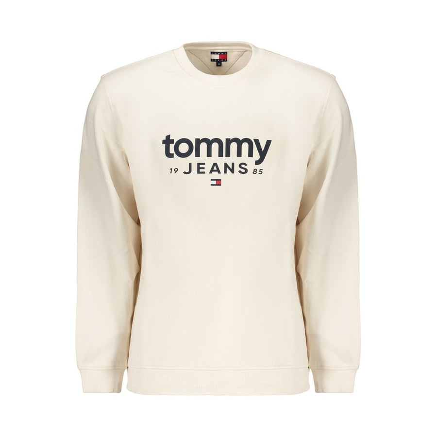 Tommy Hilfiger White Cotton Men's Sweatshirt