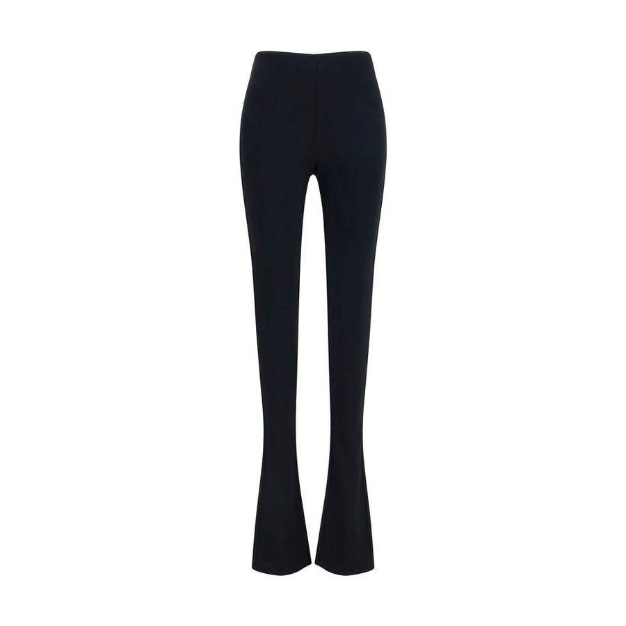 Gucci Black Viscose Flared Pants