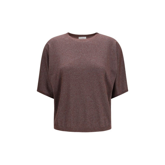 Brunello Cucinelli Purple Cashmere Sweatshirt
