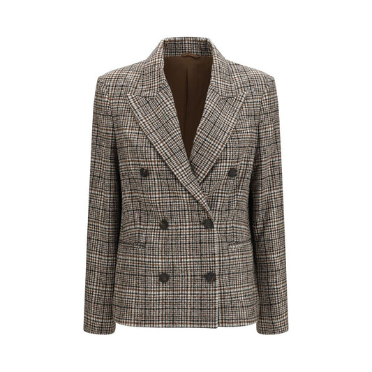 Brunello Cucinelli Multicolor Alpaca Vicugna Pacos Jacket