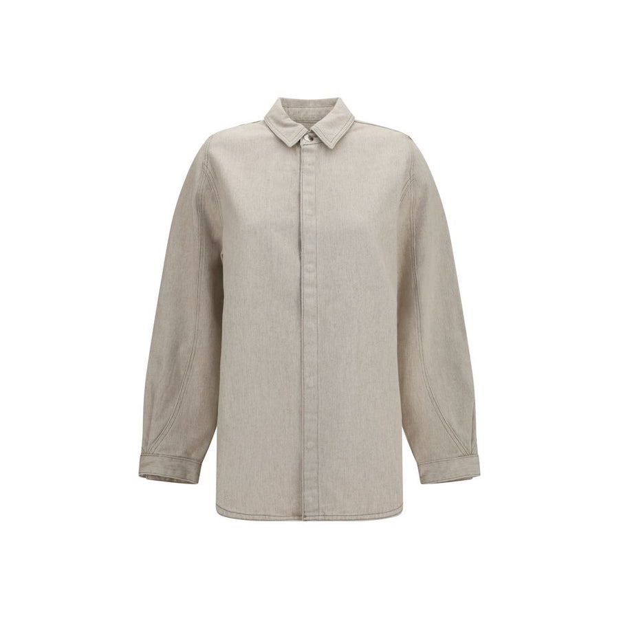 Jacquemus Beige Denim Shirt